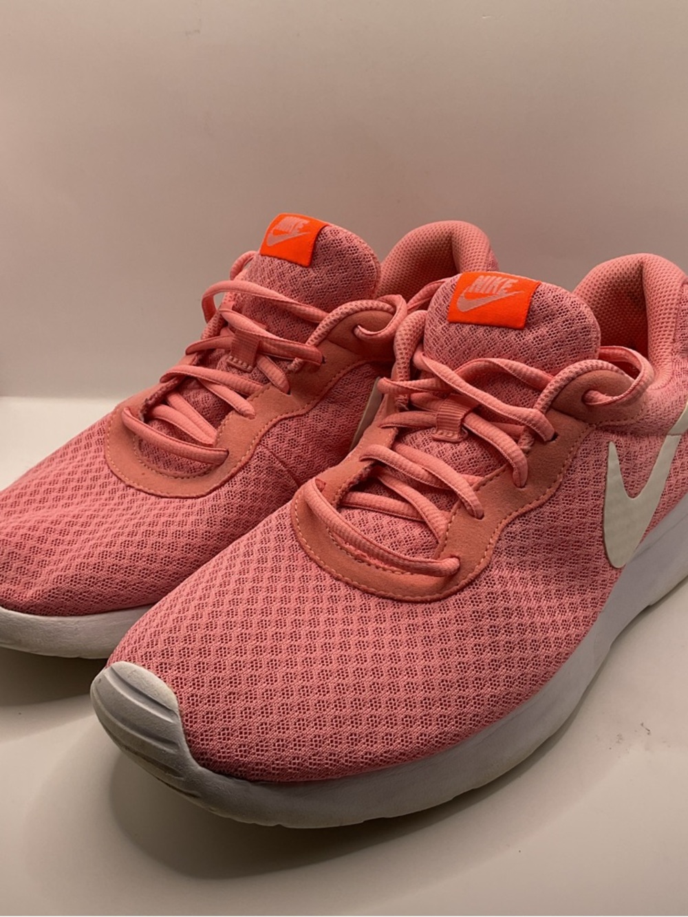 Nike Pink Tanjun Running Shoe Sneakers US 12 812655-600
